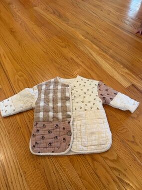 Rylee & Cru Patchwork Quilted Baby Jacket